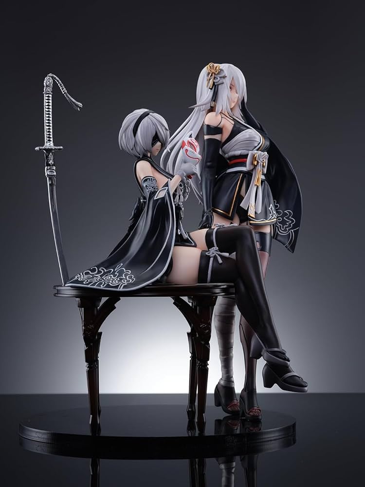 Amazon.co.jp: ヨルハ二号B型 ヨルハA型二号 2B A2 フィギュア 1/7